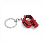Keyring with Lightup Turbocharger & Boost Noise (Red)