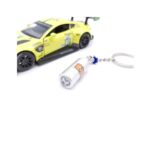 Keyring NOS Tank Design with LED Light (silver)