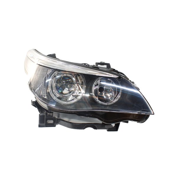 Bmw E60 5ser 03 Replacement Headlight RHS xenon w/socket (nonoem