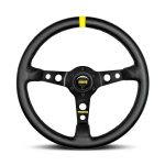 Momo 11111811312R Mod.07 Black Leather 350mm Sport Steering Wheel