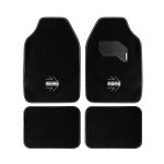 Momo CM015BWRH Black with white Arrow Logo Car Mats (set of 4)
