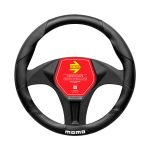 Momo SWC016CB Tuning Matt Carbon & Black PU Steering Wheel Cover