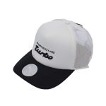 Porsche Turbo Black & White Trucker Cap