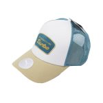 Porsche Turbo White & Beige Trucker Cap