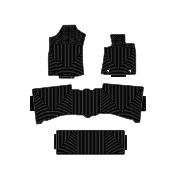 Rubber Floor Mats for Toyota Fortuner GD6 2016+ Automatic (4pc set