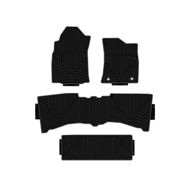 Rubber Floor Mats for Toyota Fortuner GD6 2016+ Manual (4pc set