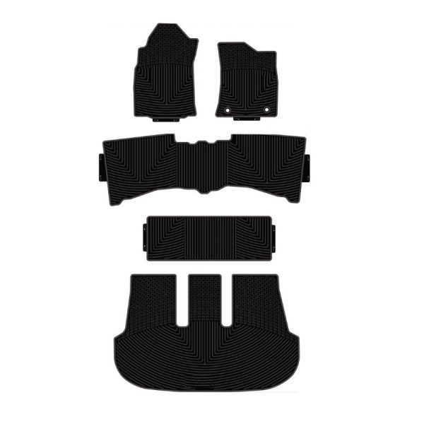 Rubber Floor Mats for Toyota Fortuner GD6 2016+ Manual(5pc set