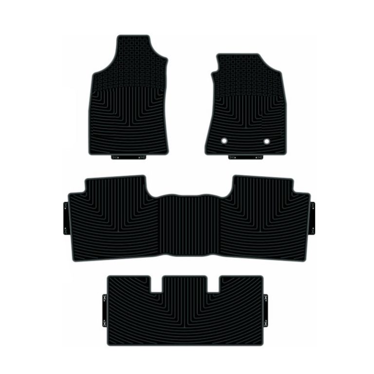 Rubber Floor Mats for Toyota Fortuner D4D 20072015 (4pc set
