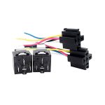 Universal 12V Auto Relay 40A + Wiring Harness (each)