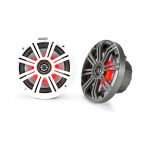 Kicker 45KM654L Marine 6.5" Coaxial Speakers with LED Lighting