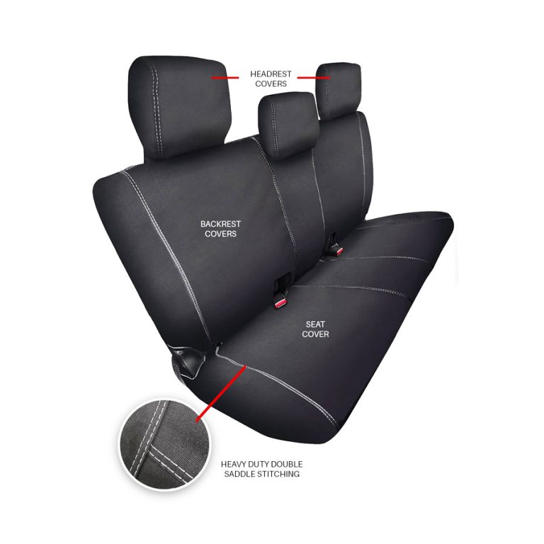 Rugged 6pc Seat Cover Set for VW Amarok 20172022 (Rear Seats) Autostyle Motorsport South Africa