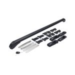 Black Gutterless Roof Rack - 105cm, universal fit