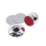 Stick-on Magnetic Mount Mobile Phone Holder (silver)