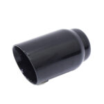 Gloss Black M Seriees 76mm Exhaust Tailpipe