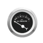 Autogauge 52mm Oil Pressure Gauge (Black Face)