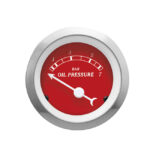 Autogauge 52mm Oil Pressure Gauge (Red Face)
