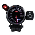 Autogauge 80mm Speedometre with Shiftlight & LED Display
