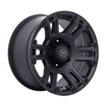 17" A-Line Dagger 6/139 Satin black Alloy Wheels