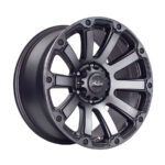 18" A-Line Destroyer 6/139 Satin Black & Tint Alloy Wheels