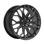 15" A-Line Shadow 5/114 PCD Velvet Black Alloy Wheels