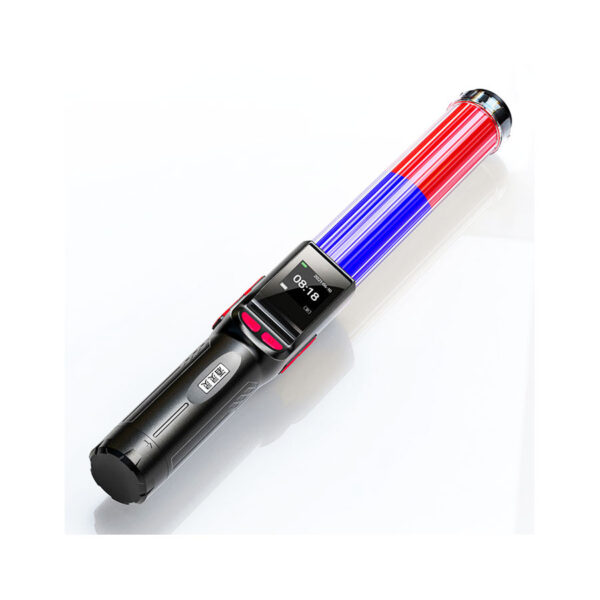 Breathalyzer Alcohol Tester Baton with Blue & Red LED Warning Lights ...