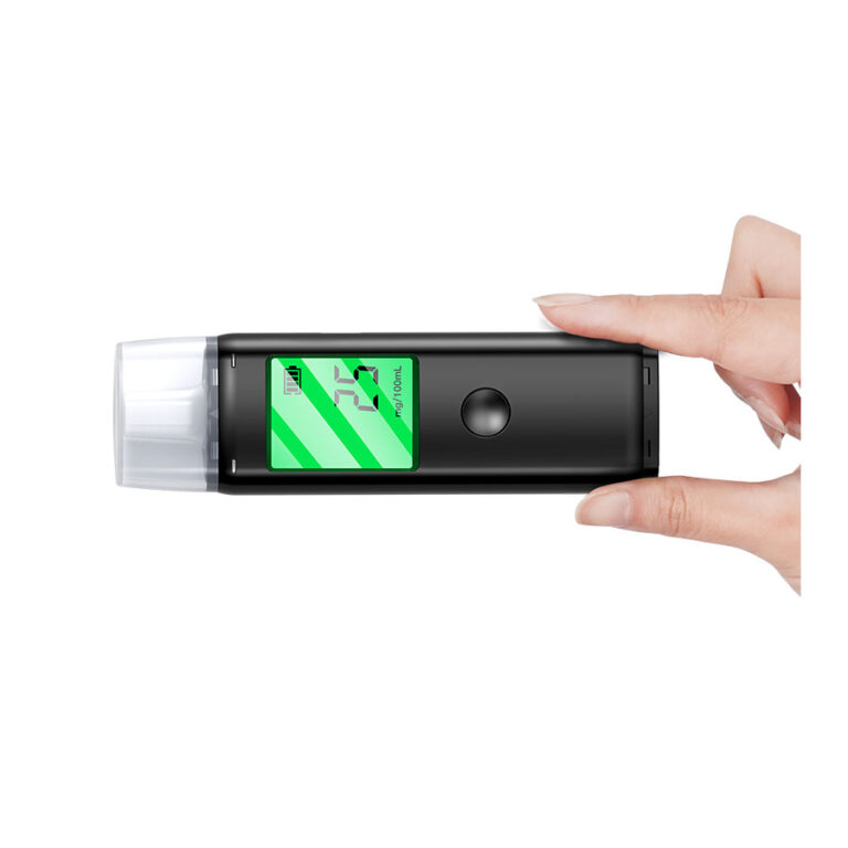 Mr Black 5 Fast Response Pocket Sized Alcohol Breathalyzer Autostyle