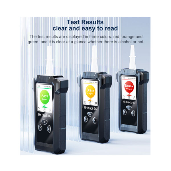 Mr Black 06 Portable Alcohol Breathalyzer with Fuel Sensor Autostyle Motorsport South Africa