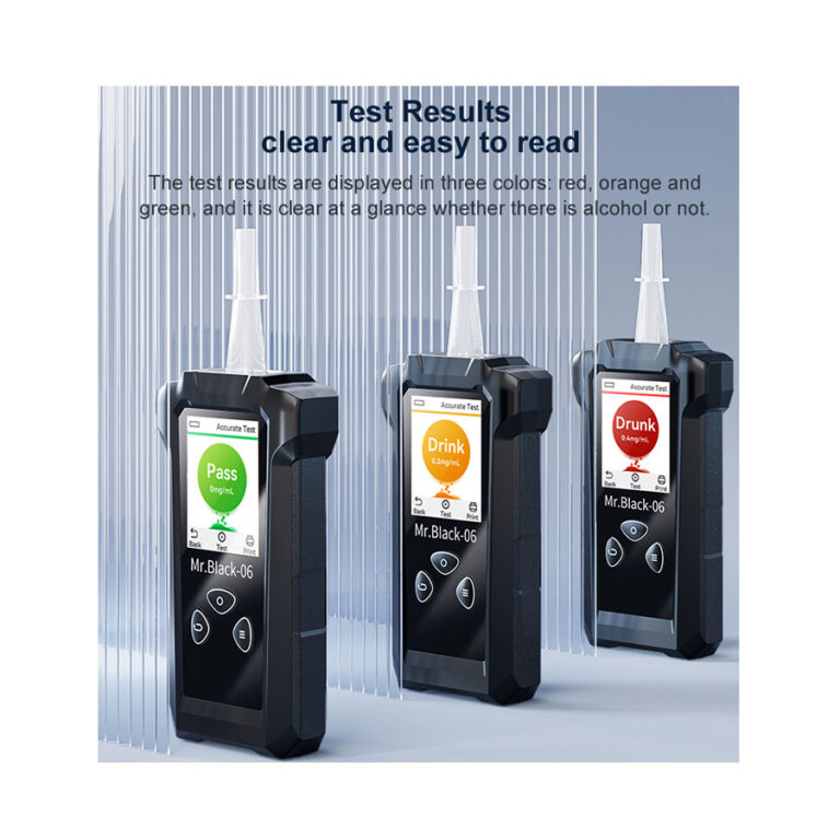 Mr Black 6 Plus Alcohol Breathalyzer Analyser With Printer Autostyle