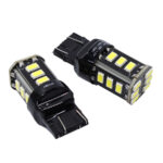 Hella 7443 LED T20 W21 White Bulbs (pair)