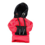 Gearshift Knob Novelty Hoody (black & red)