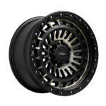 17" A-Line Block 6/139 Satin Black Tinted Alloy Wheels
