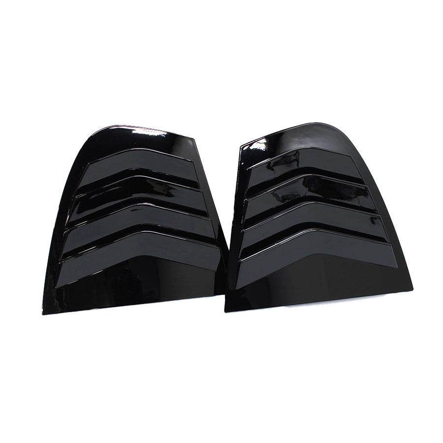 s90rp003 Suitable for Bmw E90 Gloss black Quarter Window Louver Set (non-oem) - Image 1