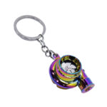 Novelty Turbocharger Keyring with Sound & LED Light (Anodized)