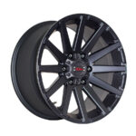 18" A-Line Dare 6/139 Satin black Alloy Wheels
