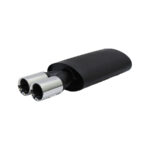 Sport Exhaust Backbox with Twin 63mm Straight Stainless Steel Tip