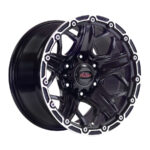 15" A-Line Blaze 5/139 Silk Black Alloy wheels