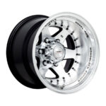 16" A-Line Big Rock 6/139 Black Machine Face Alloy wheels