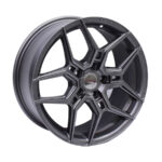16" A-Line Hostage 5/114 Gunmetal Machine Face Alloy Wheels