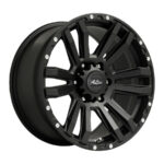 16" A-Line Scavenger 6/114 Satin black Alloy Wheels