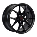 18" A-Line Atomic 5/114 Silk Black Flow Forming Alloy Wheels