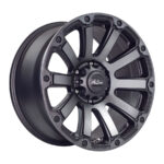 20" A-Line Destroyer 6/139 Satin Black Smoke Tint Alloy Wheels