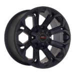 17" A-Line Hurricane 6/139 Satin black alloy Wheels