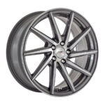 17" A-Line Phoenix 4/100 Gunmetal Machine Face Alloy Wheels (D-turning left)