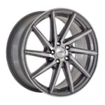17" A-Line Phoenix 4/100 Gunmetal Machine Face Alloy Wheels (D-turning right)