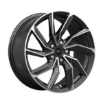 17" A-Line Recoil 5/114 Black Machined Face Alloy Wheels