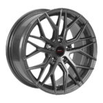 17" A-Line ZX101 5/108 Titanium Alloy Wheels