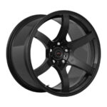 18" A-Line Legacy 5/100 Velvet Black Alloy Wheels