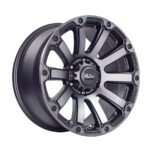 20" A-Line Destroy 6/139 Satin Black Smoke Tint Alloy Wheels