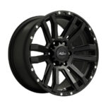 16" A-Line Scavenger 6/139 Satin Black Alloy Wheels