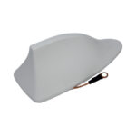 Shark Fin Design Aerial with Wire (White)